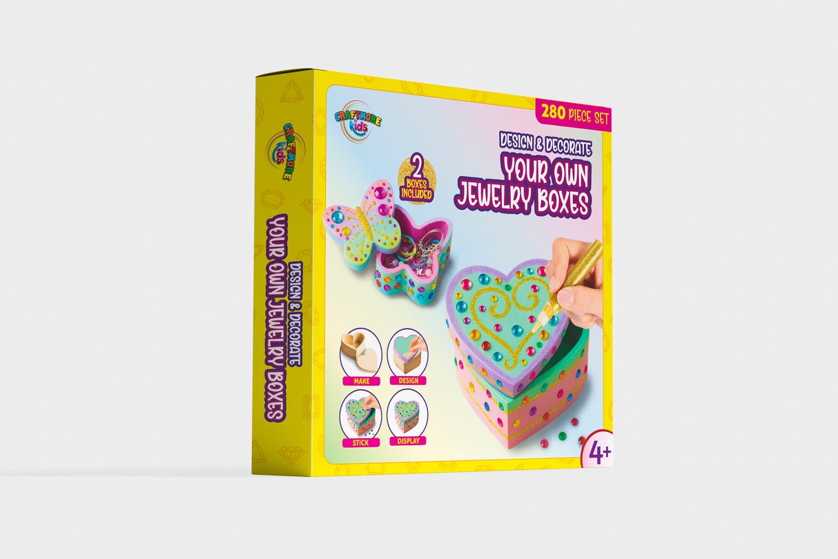 π Design Your Own Jewelry Boxes β Create, Paint & Sparkle!
