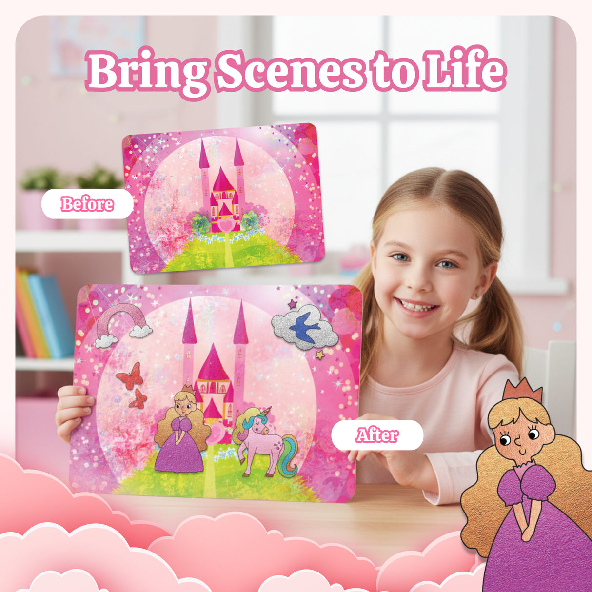 Foil It Fun! - Magical Princess & Unicorns