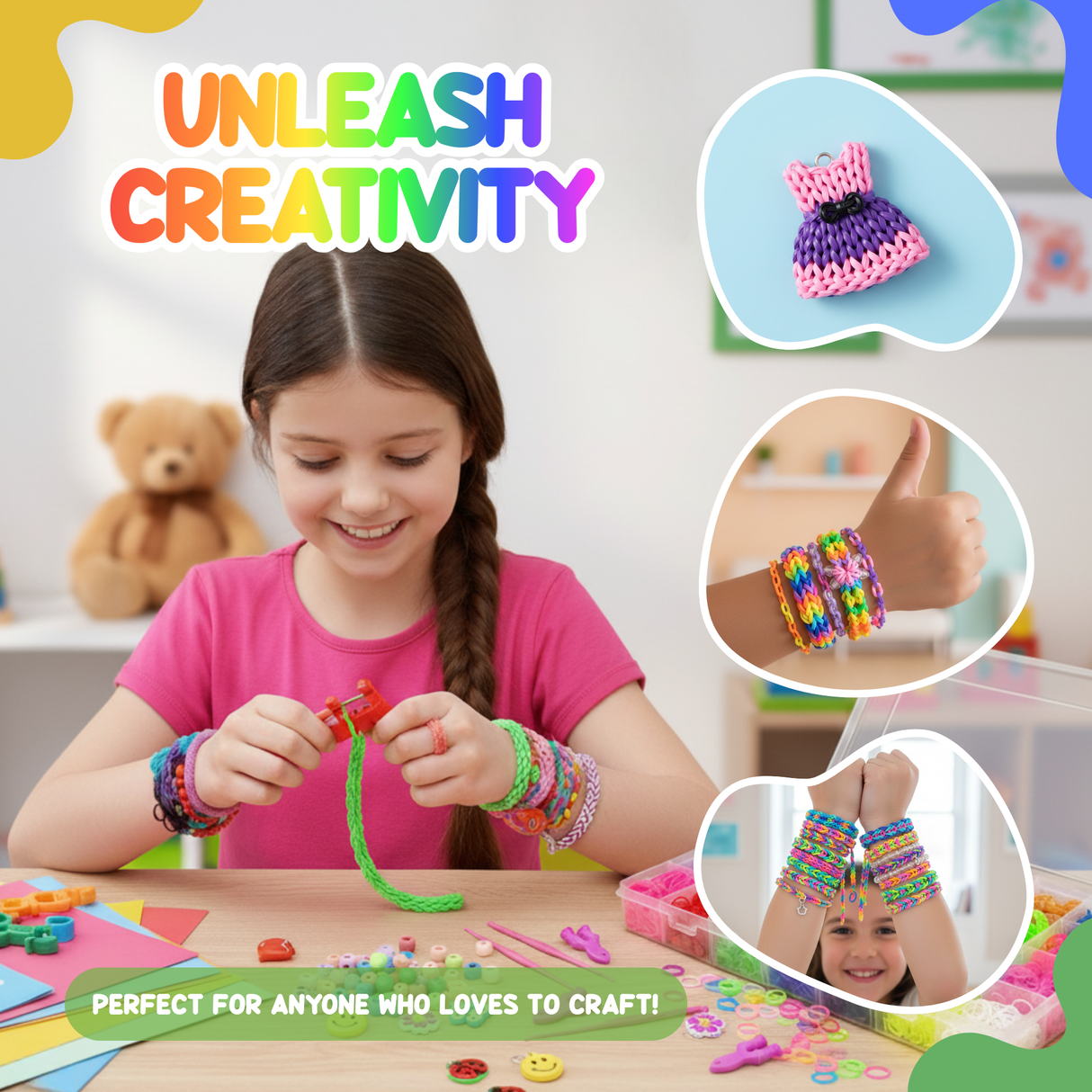 Deluxe Loom Band - Bracelet Making Storage Case