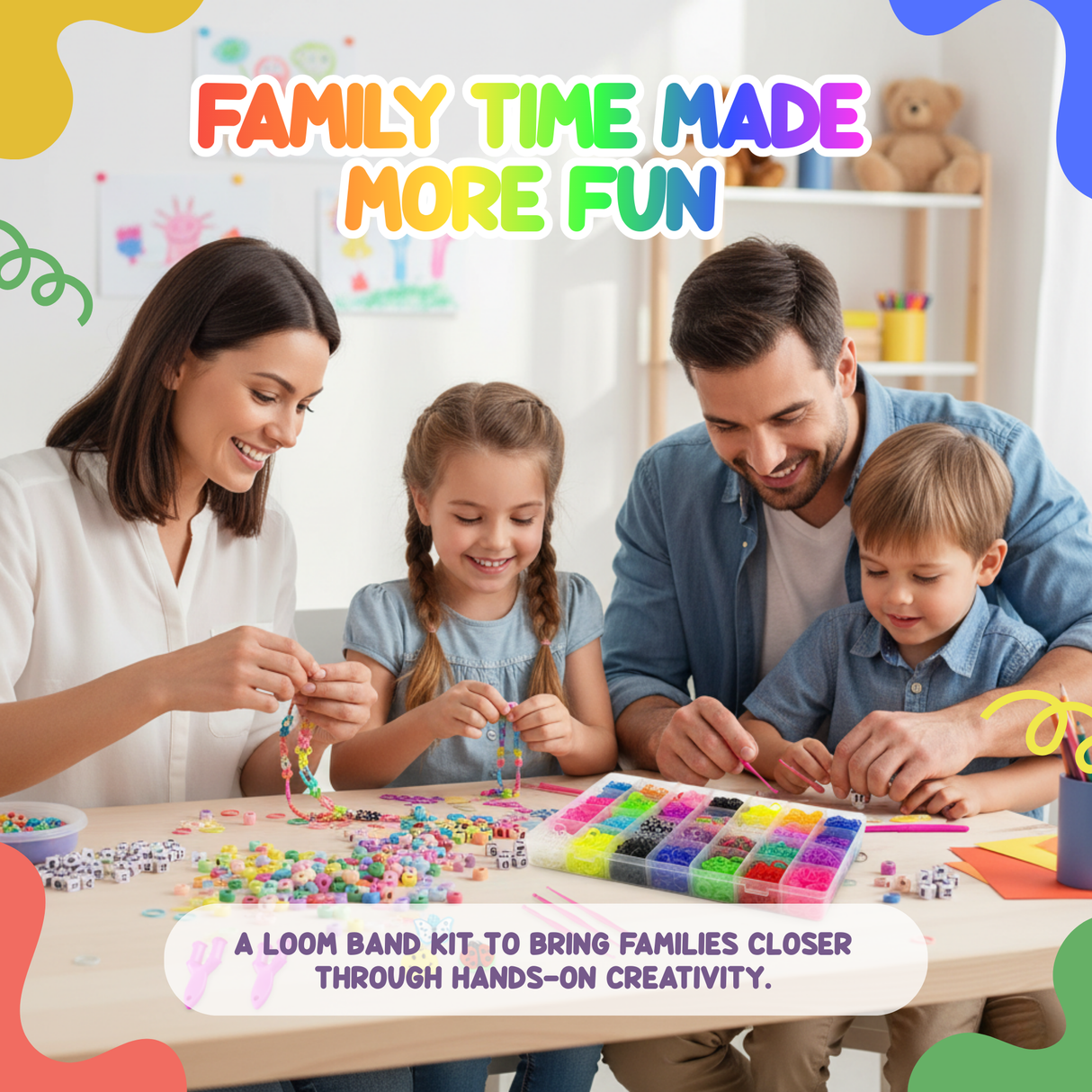 Deluxe Loom Band - Bracelet Making Storage Case