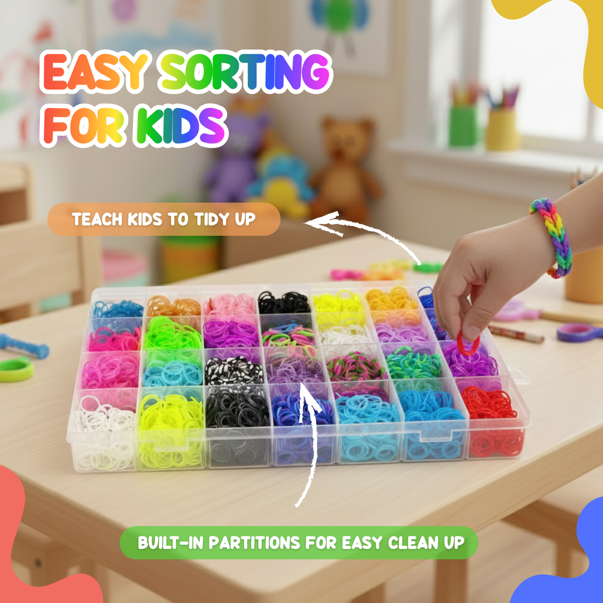 Deluxe Loom Band - Bracelet Making Storage Case