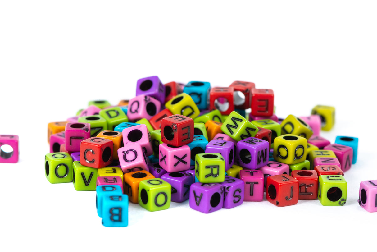 Alphabet Beads Friendship - Bracelet Making. 750 beads