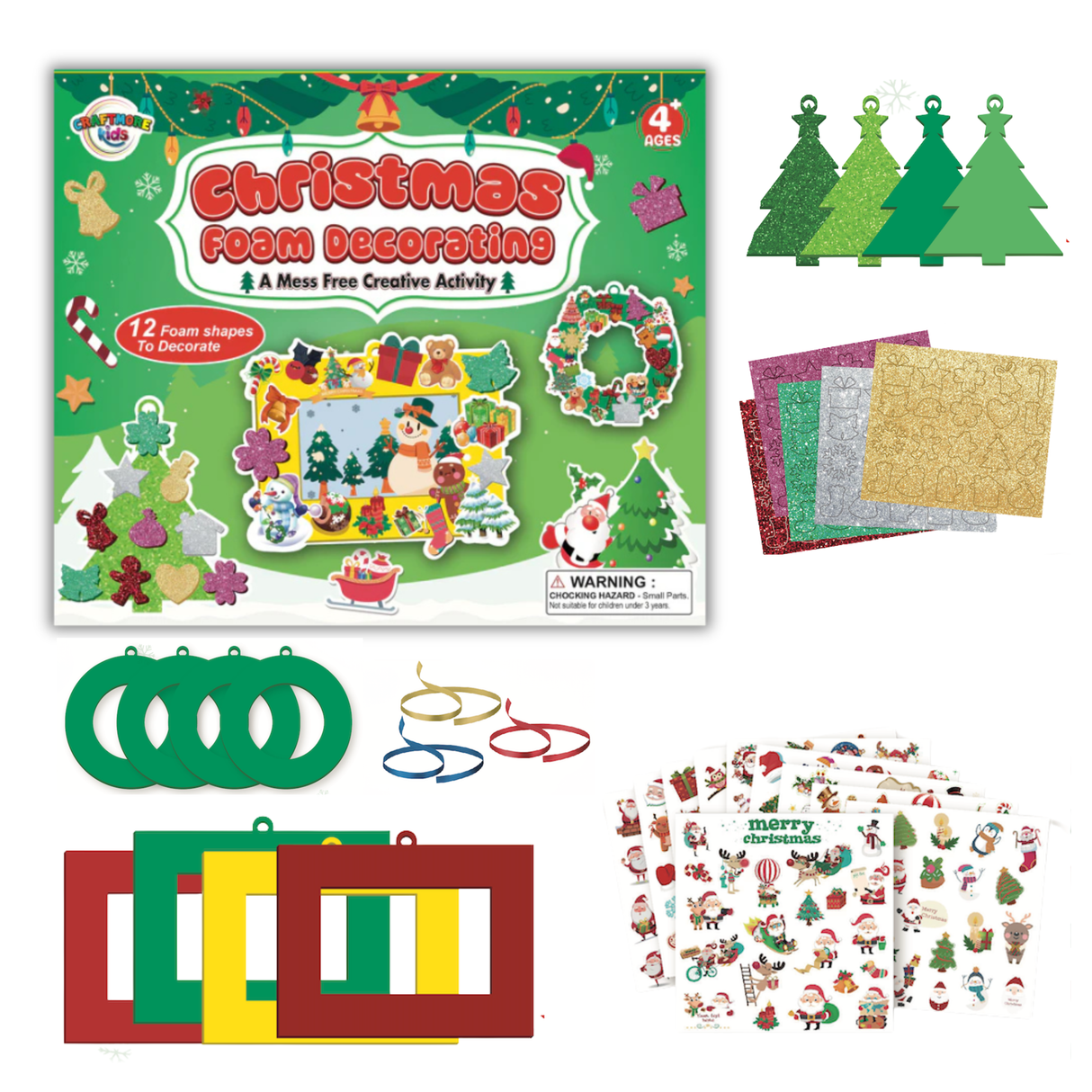 Christmas Foam Decorating Kit