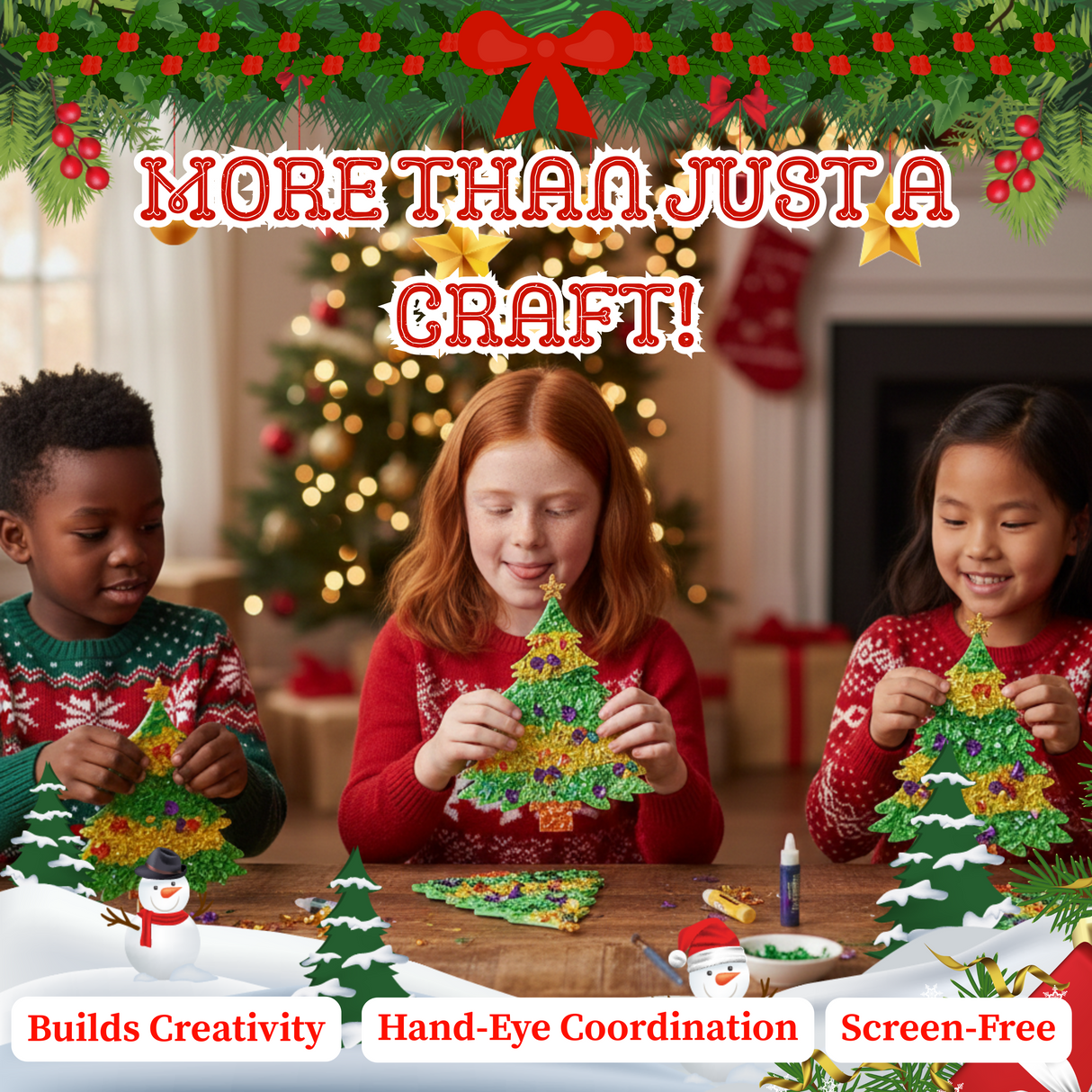 Christmas Poke In Art!