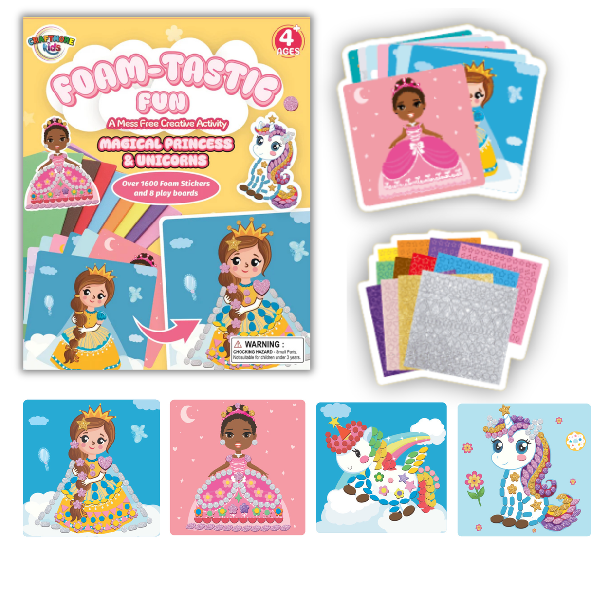 Foam-Tastic - Princess & Unicorns