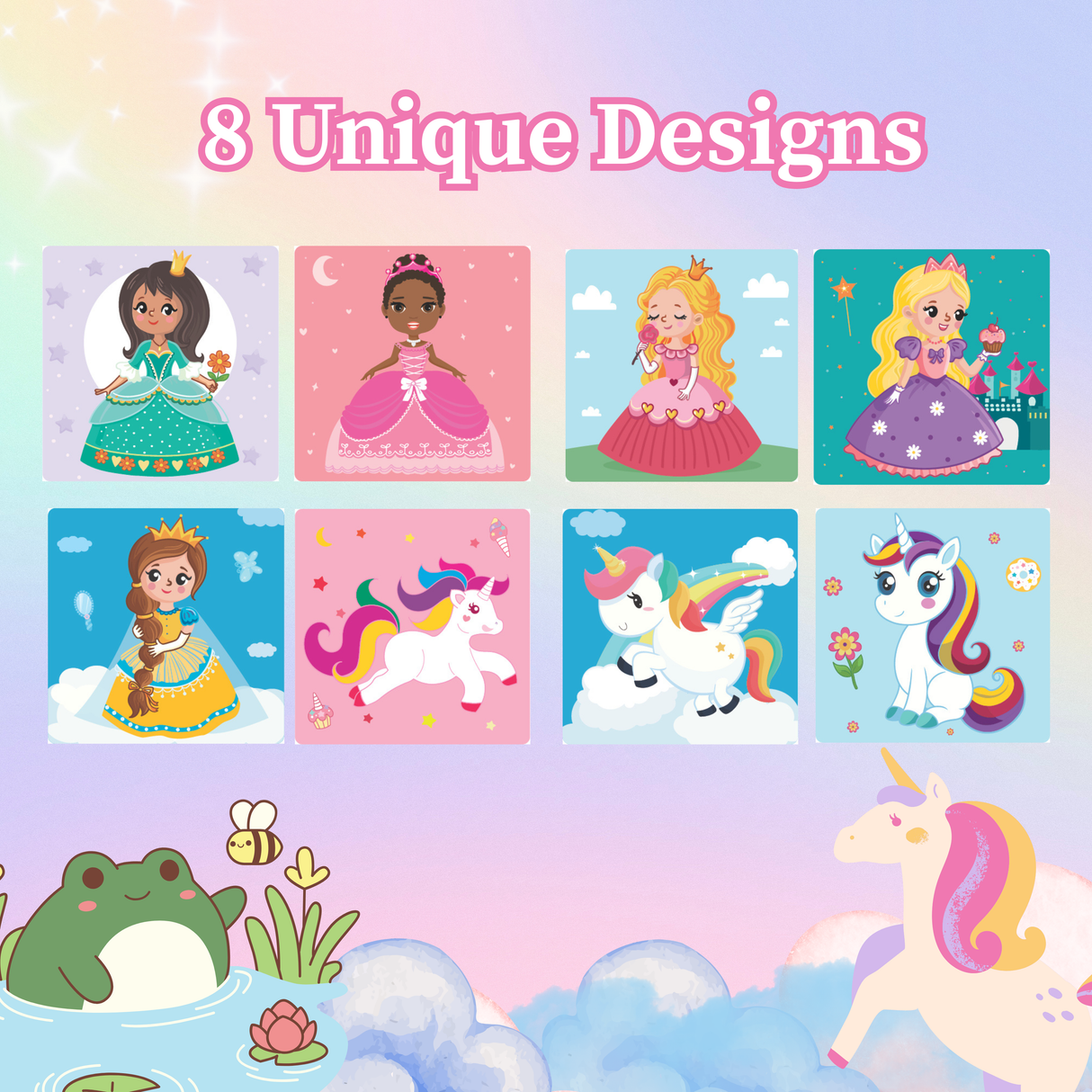 Foam-Tastic - Princess & Unicorns