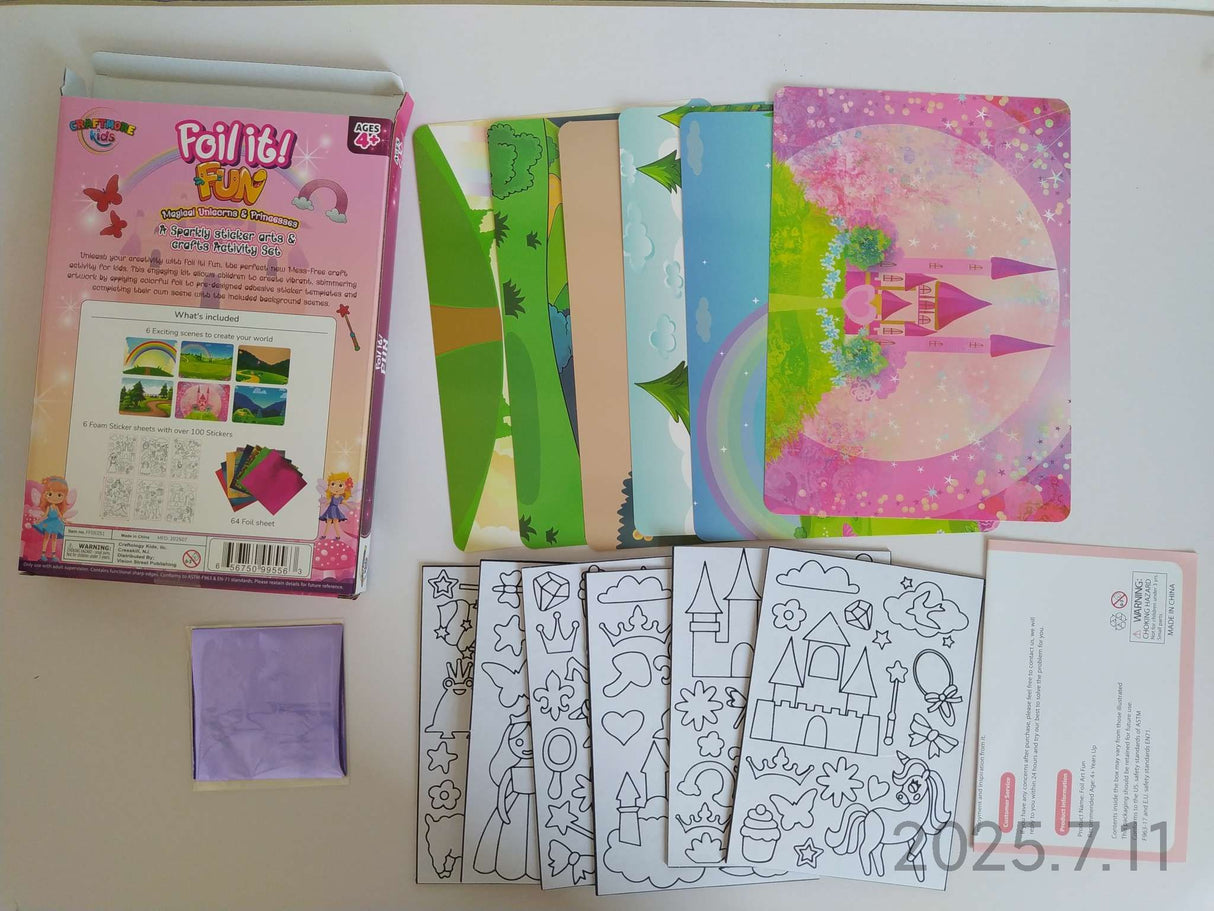 Foil It Fun! - Magical Princess & Unicorns