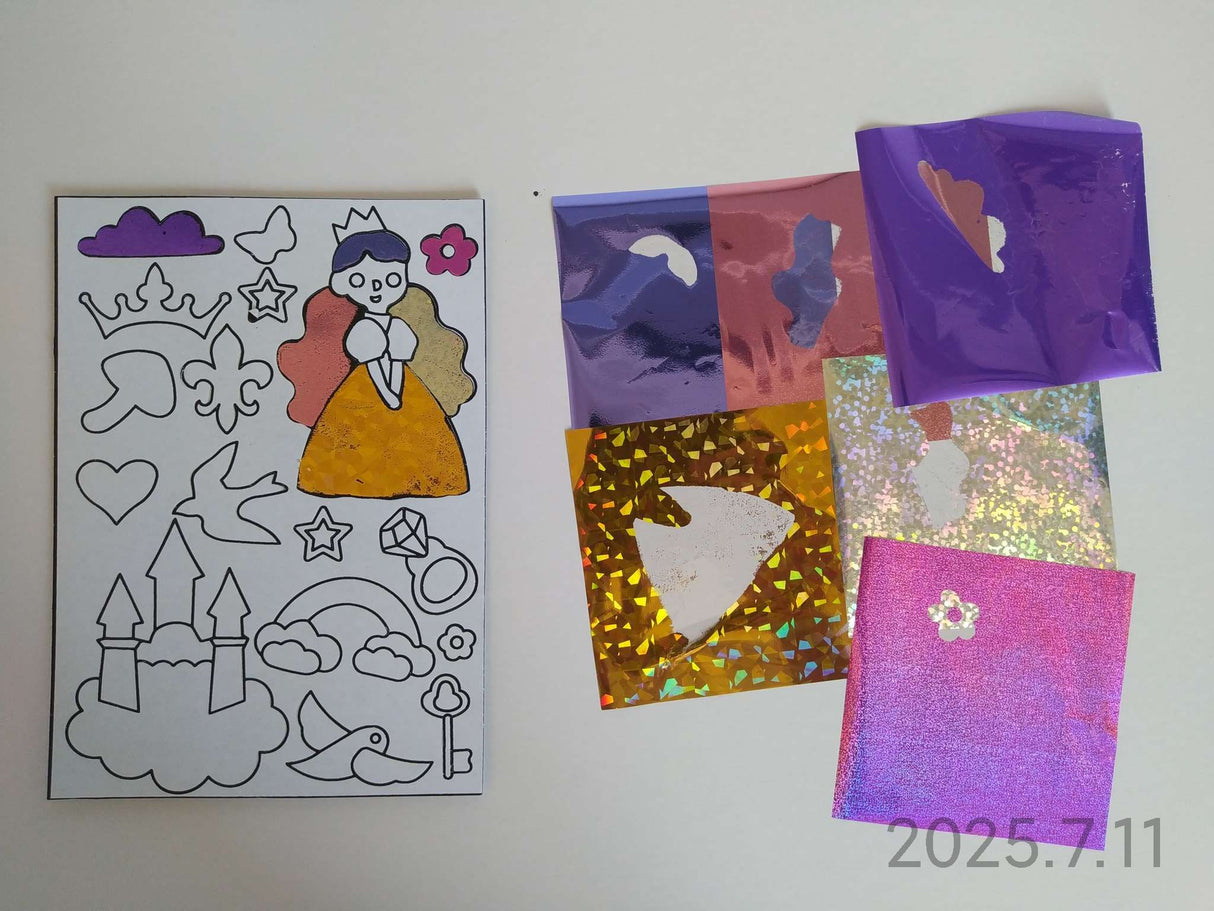 Foil It Fun! - Magical Princess & Unicorns