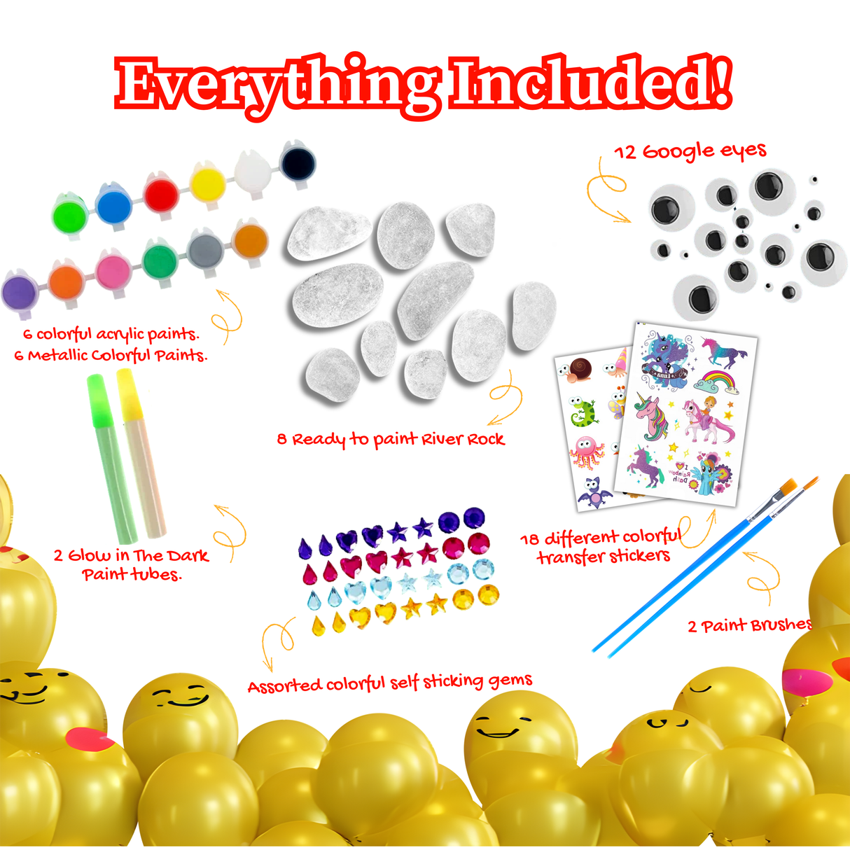 Glow Rock Painting Kit