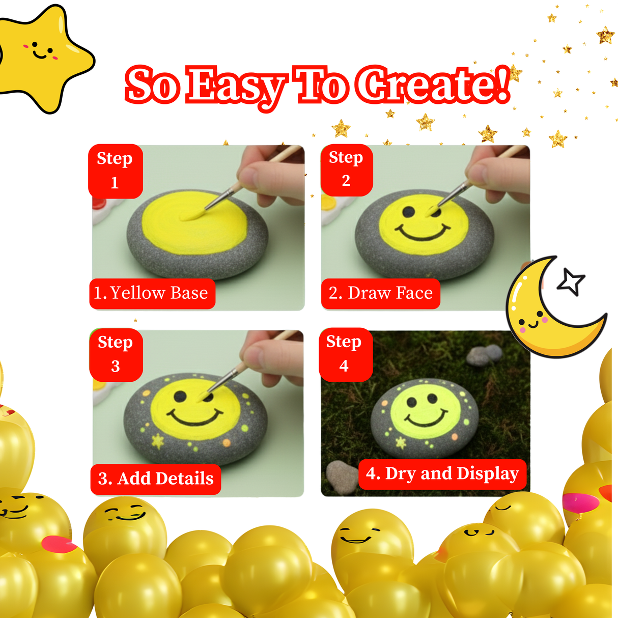 Glow Rock Painting Kit