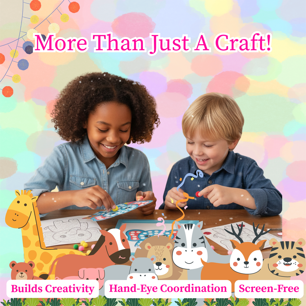 Exciting New - POM POM – Little Artist Kit
