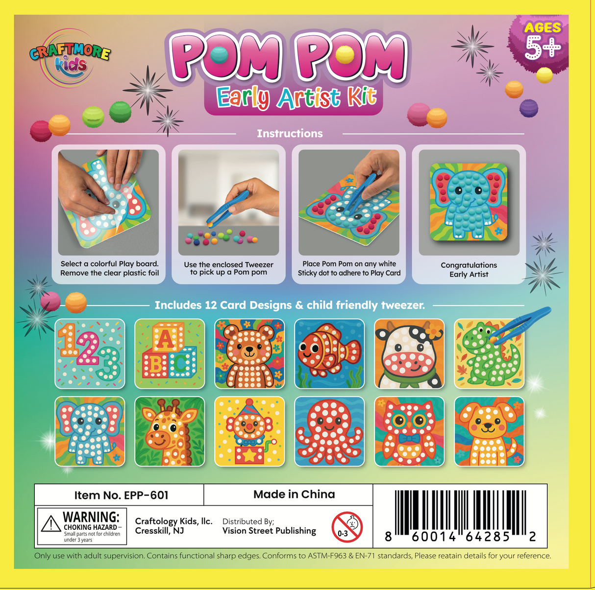Exciting New - POM POM – Little Artist Kit