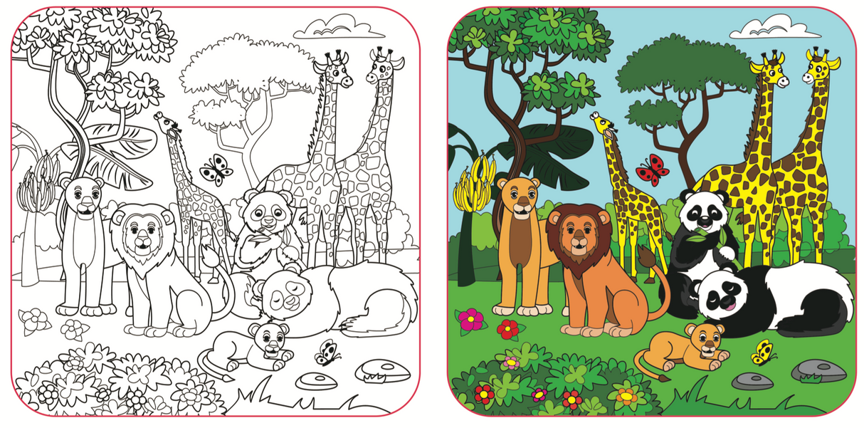 3-Pack Magic Paint with Water Books – Reusable Fun with No Mess! Magic Water Wonder Set