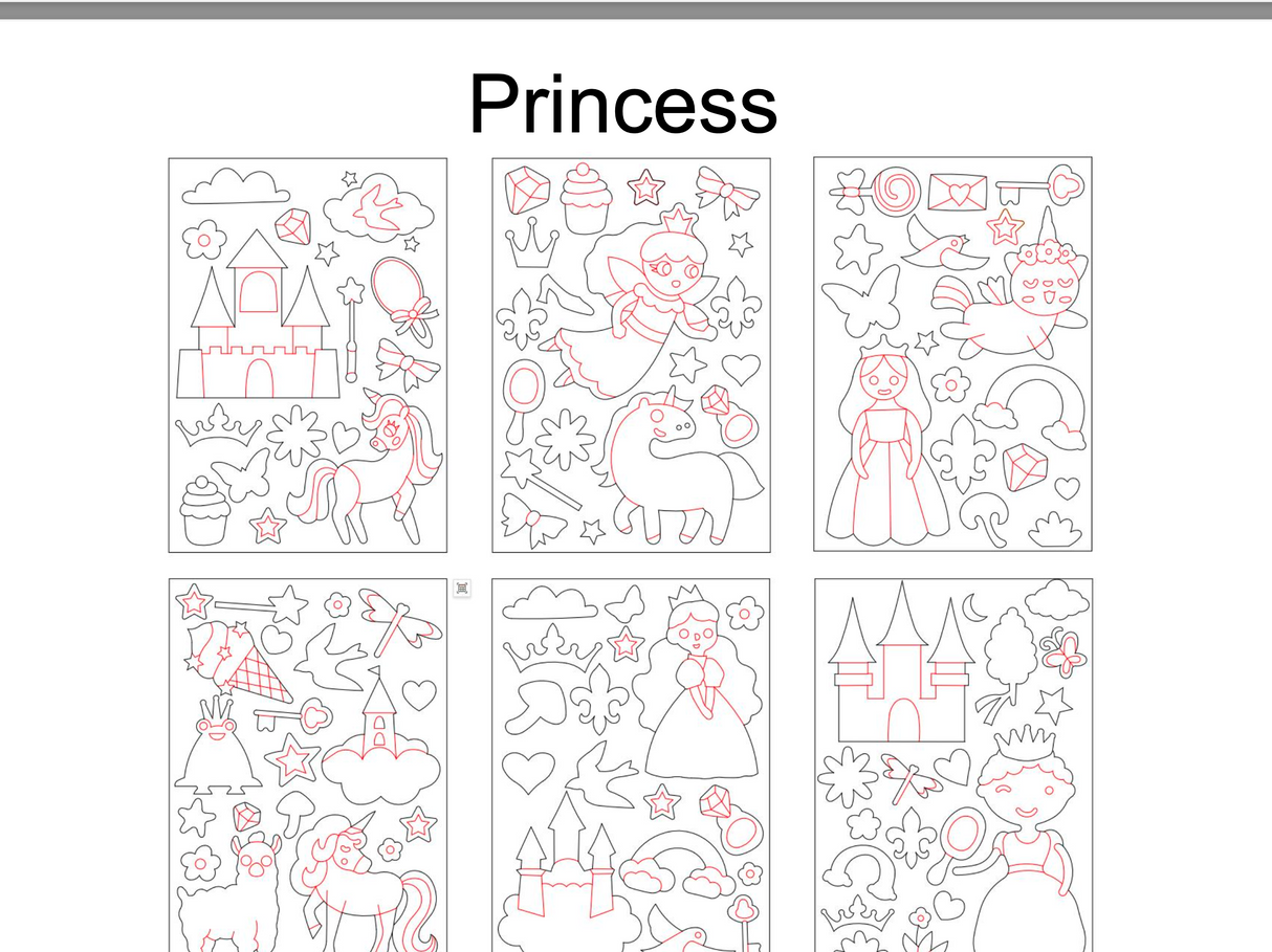 Foil It Fun! - Magical Princess & Unicorns