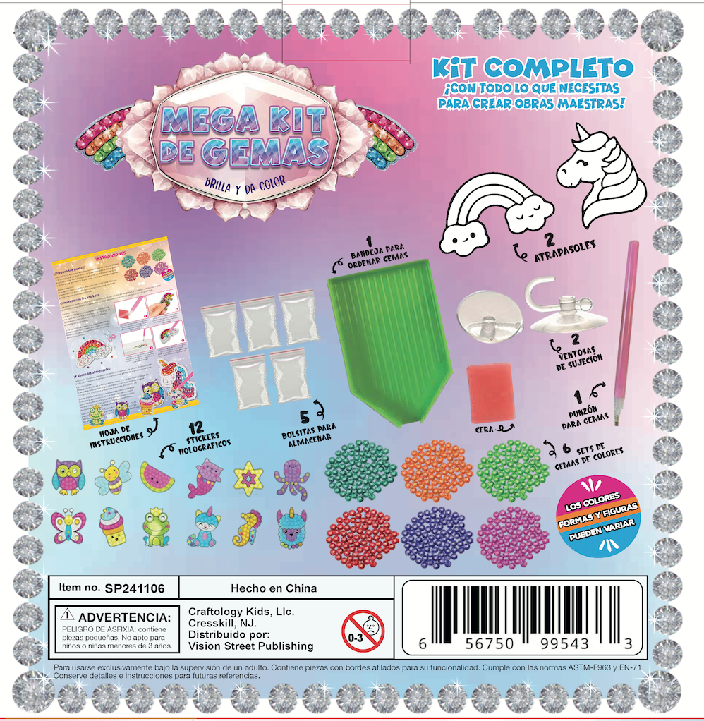 MEGA KIT DE GEMAS BRILLA y DA COLOR
