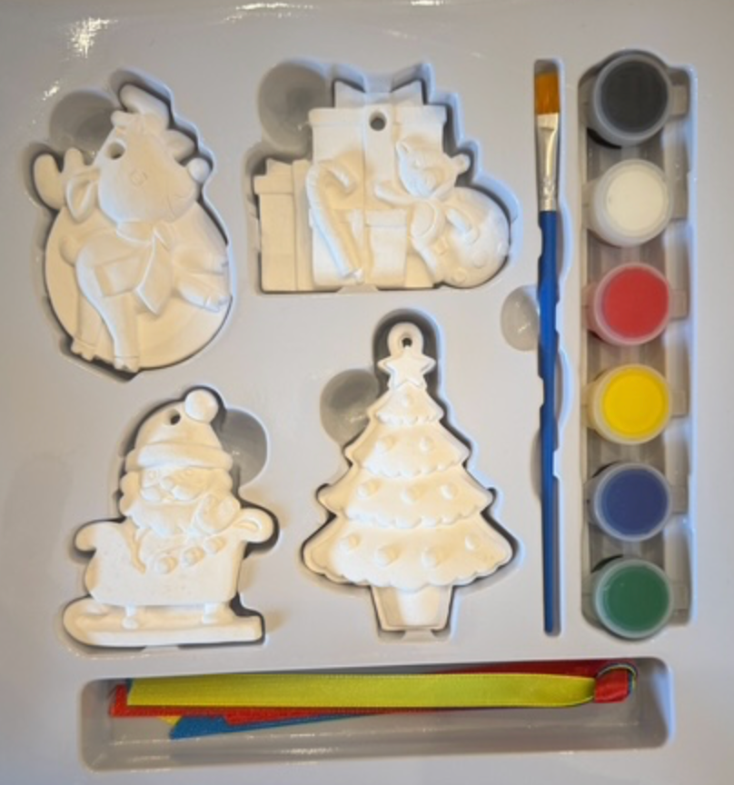 Paint Your Own Christmas Ornaments