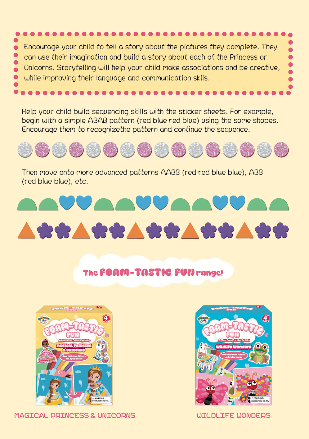 Foam-Tastic - Princess & Unicorns