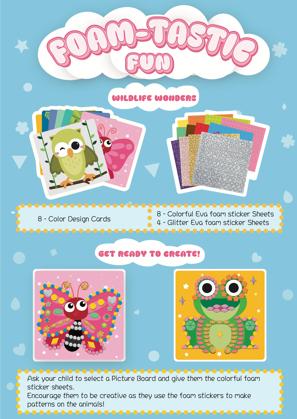 Foam-Tastic - Wildlife Wonder Animal Friends