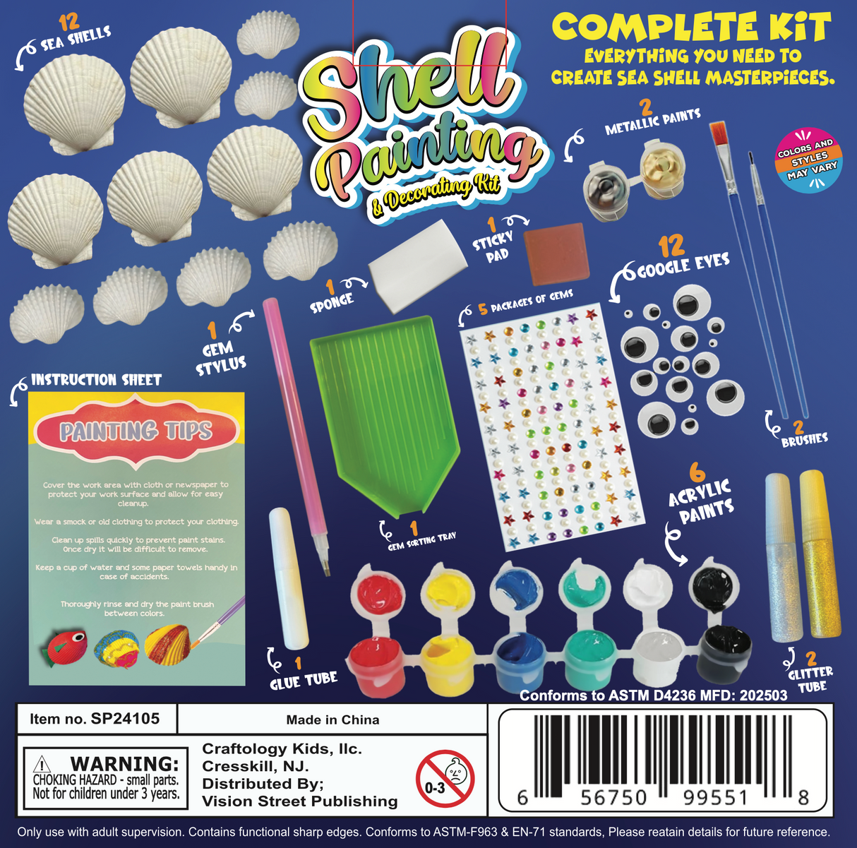 Shell Painting Kit