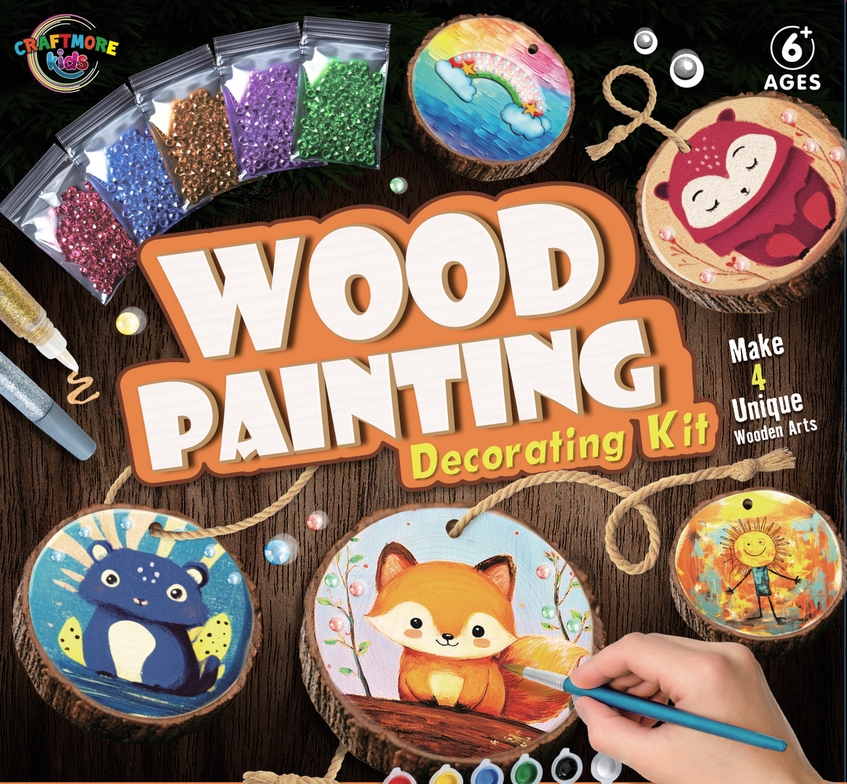 Wood Painting Kit