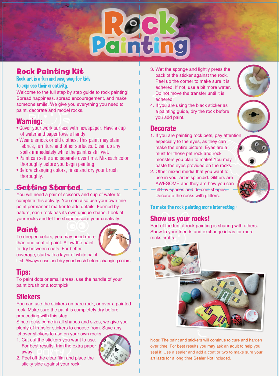 Glow Rock Painting Kit