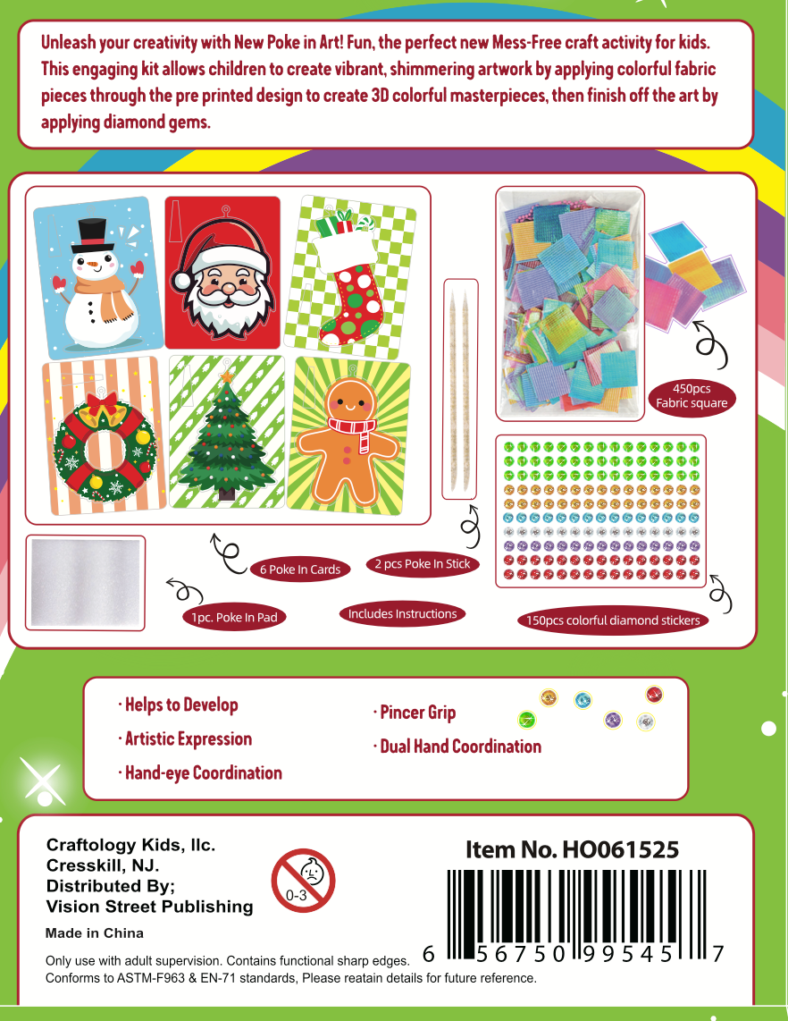 Christmas Poke In Art!