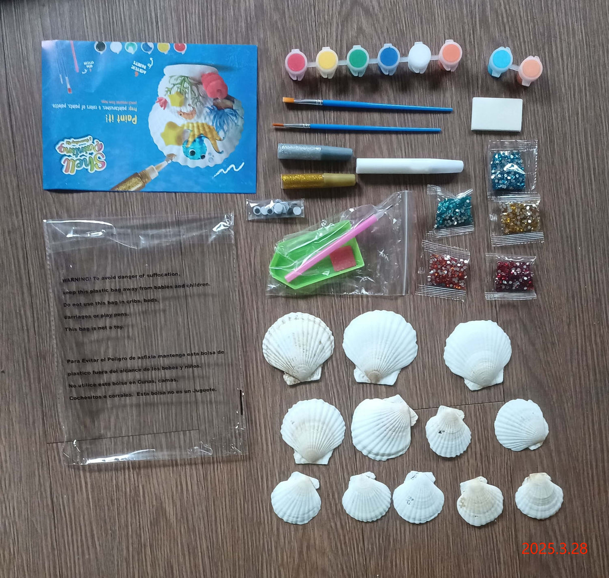 Shell Painting Kit
