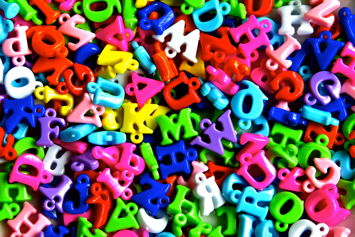 Alphabet Beads Friendship - Bracelet Making. 750 beads