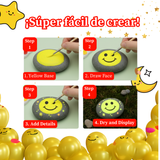 PINTA PIEDRAS QUE BRILLAN EN LA OSCURIDAD