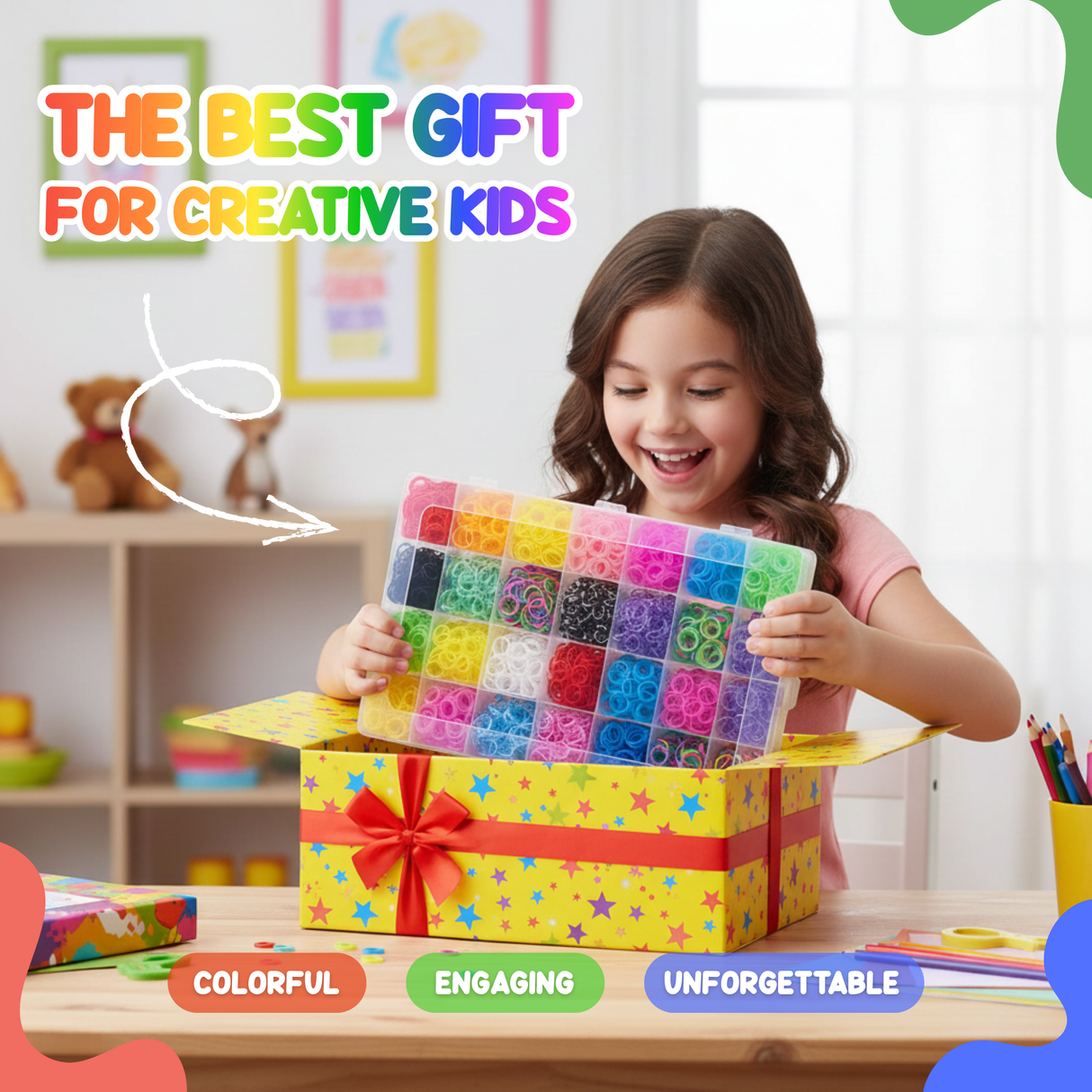 Deluxe Loom Band - Bracelet Making  Storage Case