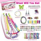 Friendship Bracelet Making Kit, DIY Art Carfts Toy For Girls Age