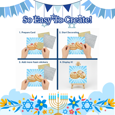 Chanukah Foam Tastic Fun Mess Free Activity Kit