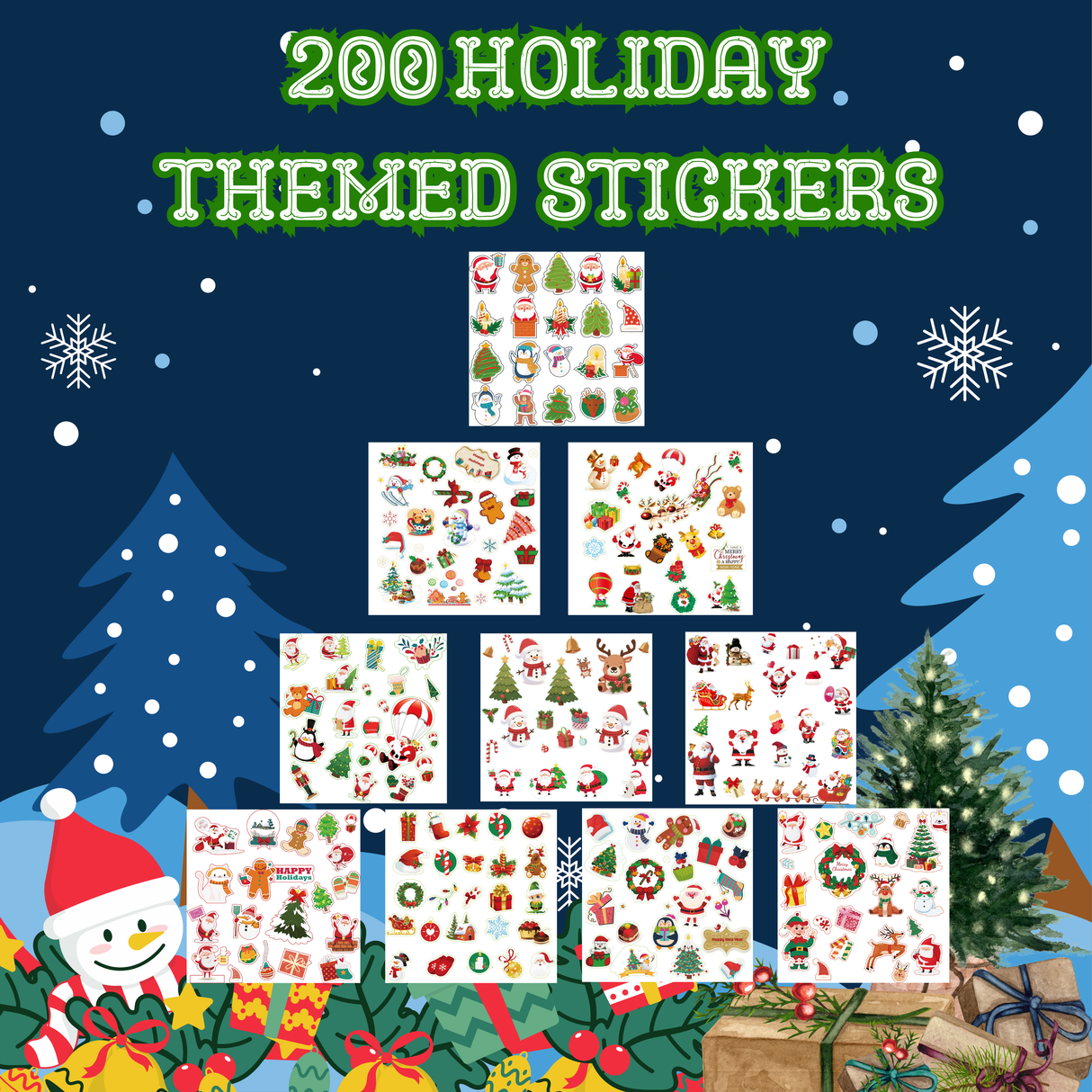 Christmas Foam Decorating Kit