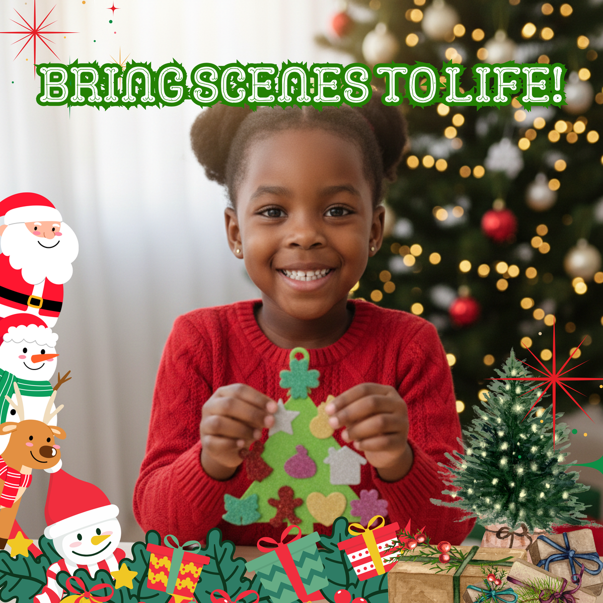 Christmas Foam Decorating Kit