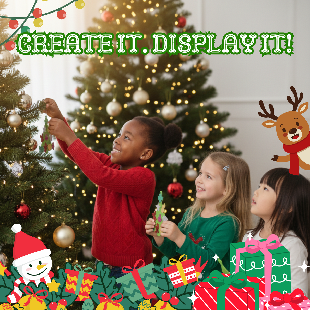 Christmas Foam Decorating Kit