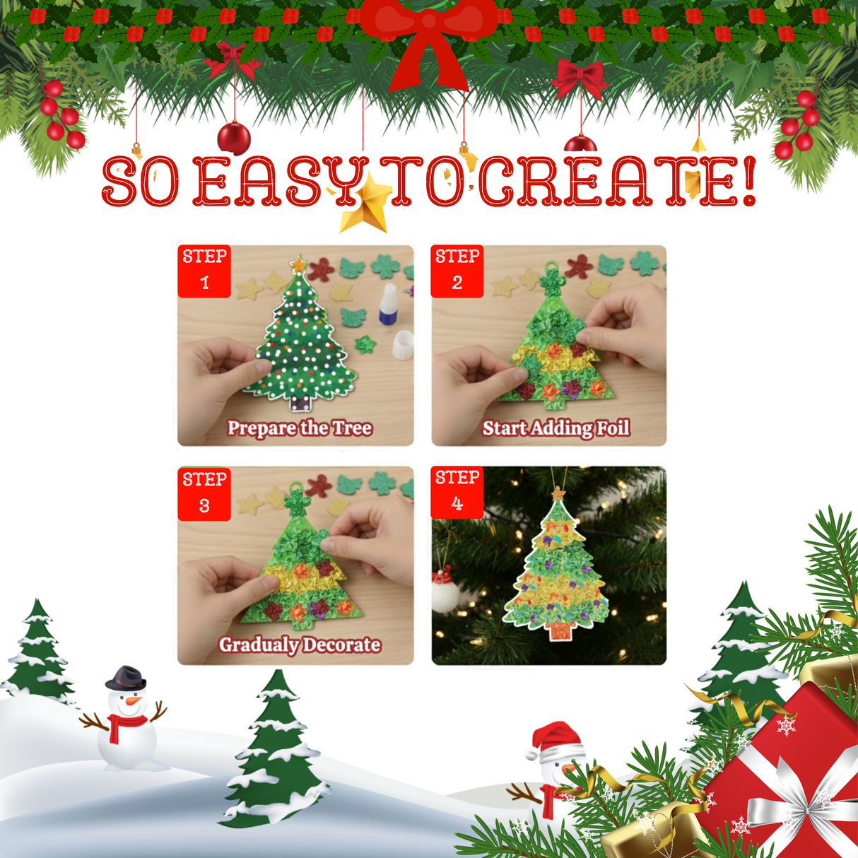 Christmas Poke In Art!