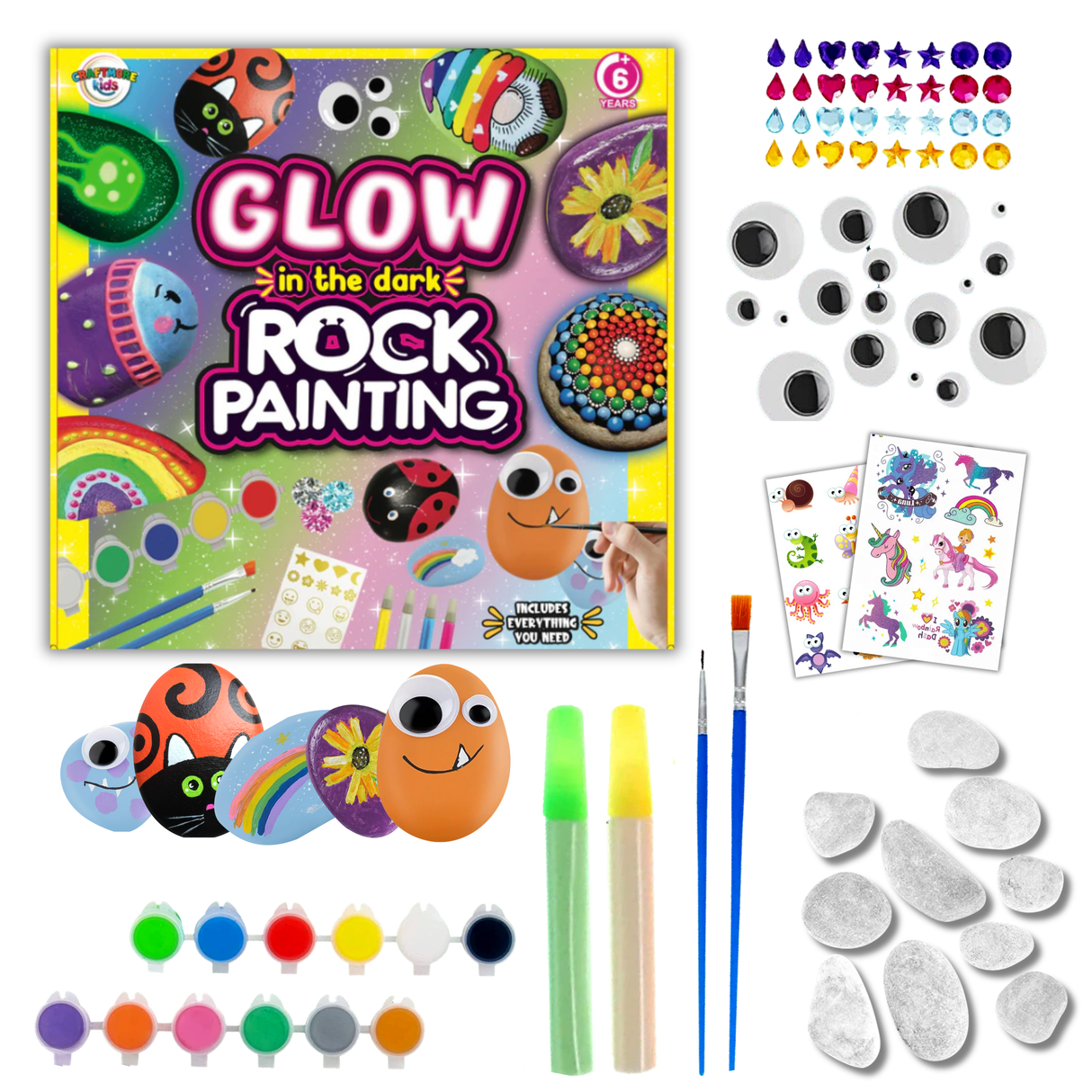 Glow Rock Painting Kit
