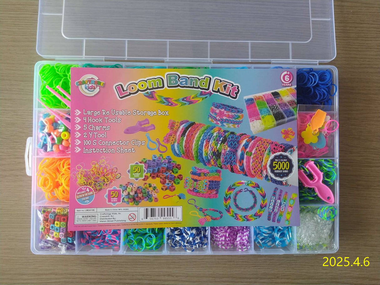 Deluxe Loom Band - Bracelet Making  Storage Case