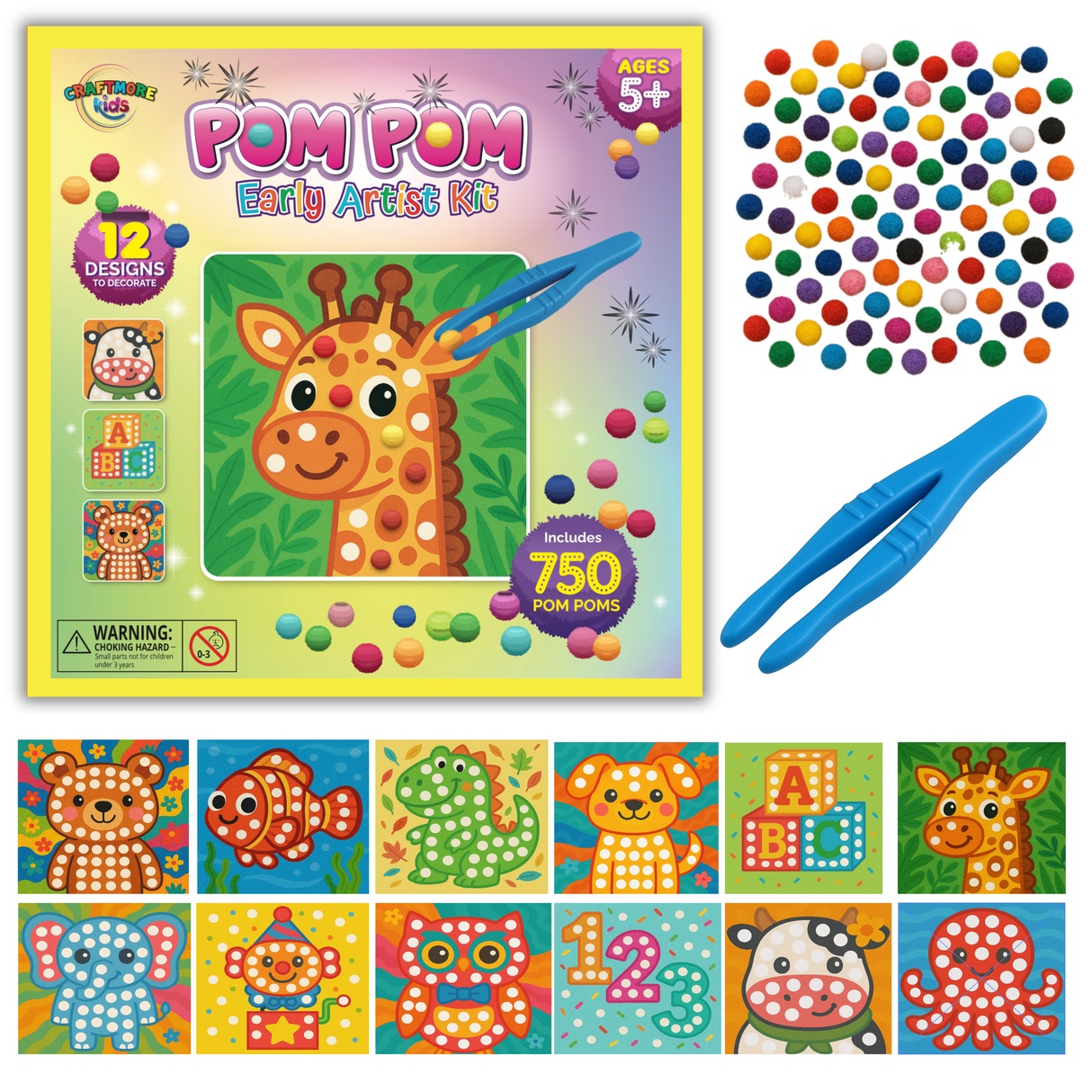 Exciting New - POM POM – Little Artist Kit