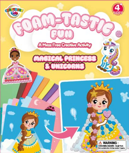 FOAM-TASTIC - PRINCESS / UNICORNS