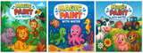 3-Pack Magic Paint with Water Books – Reusable Fun with No Mess!