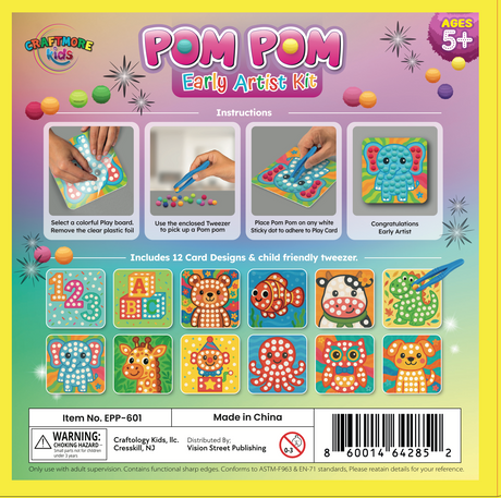 Exciting New - POM POM – Little Artist Kit