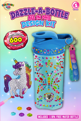 DAZZLE-A-BOTTLE, Water Bottle Complete Decorating  Kit