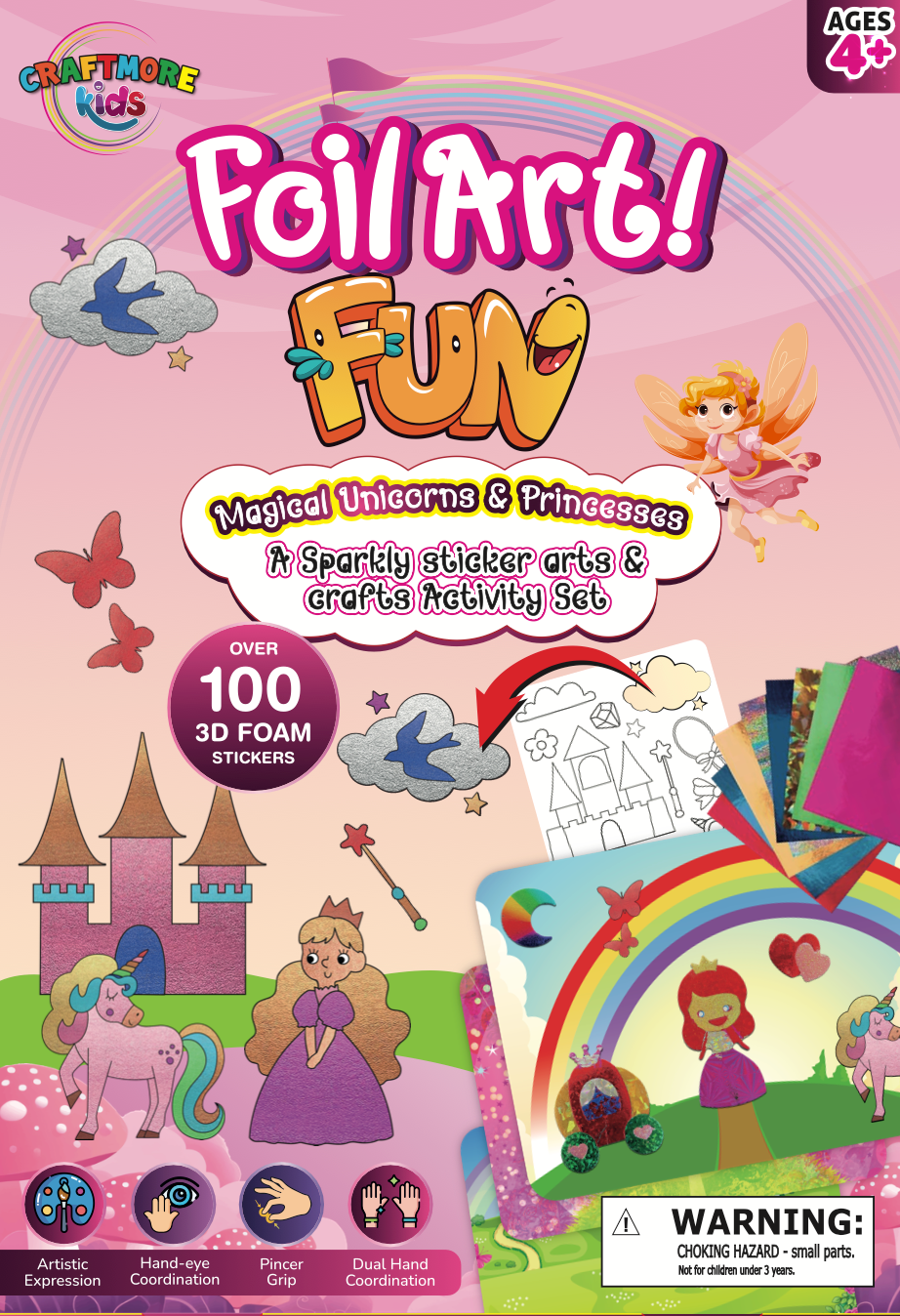 Foil It Fun! - Magical Princess & Unicorns