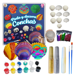 PINTA y DECORA CONCHAS