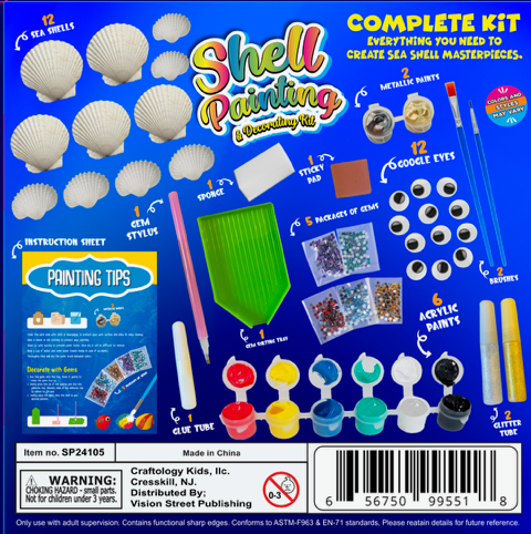 SHELL PAINTING KIT